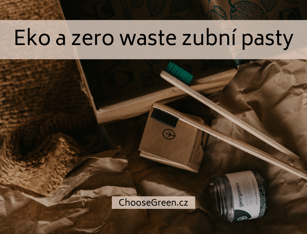 Ekologické a zero waste zubní pasty