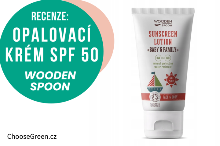 Recenze - Opalovací krém Wooden Spoon SPF 50