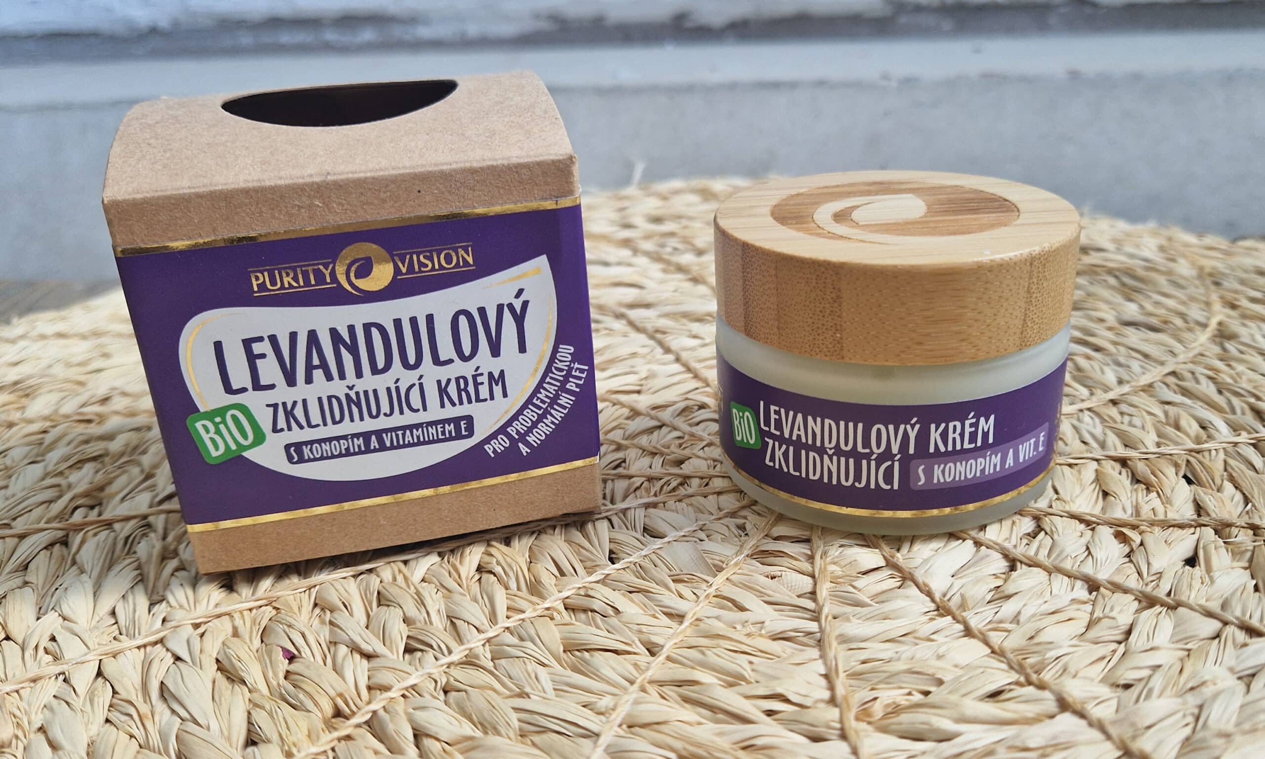 Purity Vision Levandulový krém zklidňující recenze