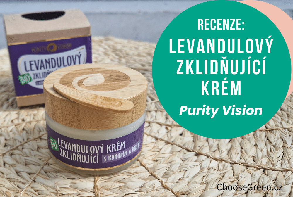 purity vision levandulový krém recenze